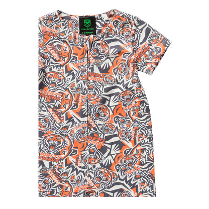 Wests Tigers Baby Romper & Bib Pack - View 2
