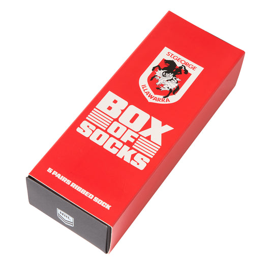 St. George Illawarra Dragons Everyday Box Of Socks - View 2
