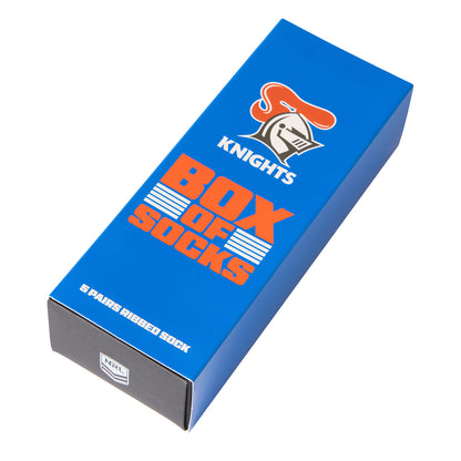 Newcastle Knights Everyday Box Of Socks - View 2
