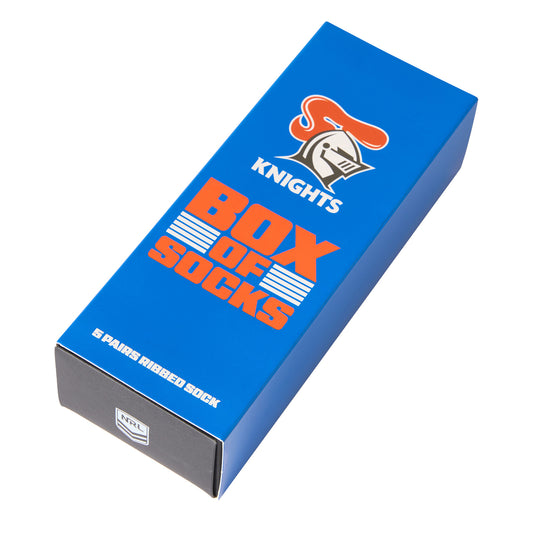 Newcastle Knights Everyday Box Of Socks - View 2