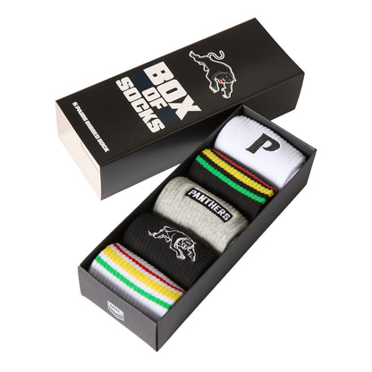 Penrith Panthers Everyday Box Of Socks - View 1