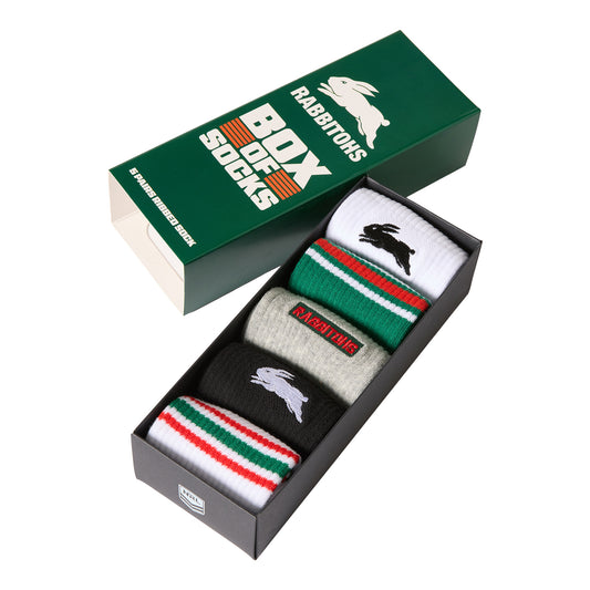 South Sydney Rabbitohs Everyday Box Of Socks - View 1