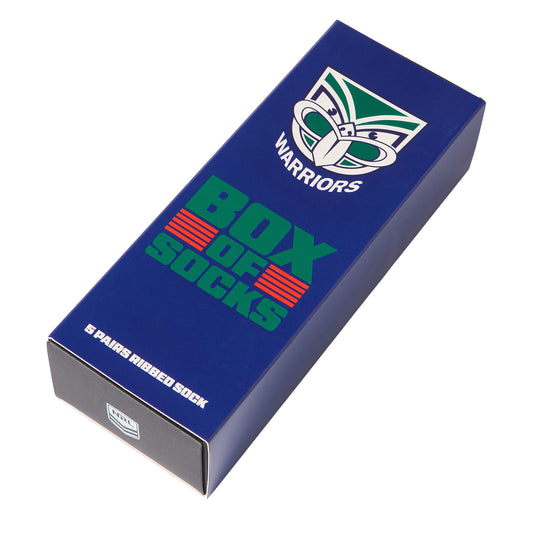 New Zealand Warriors Everyday Box Of Socks - View 2