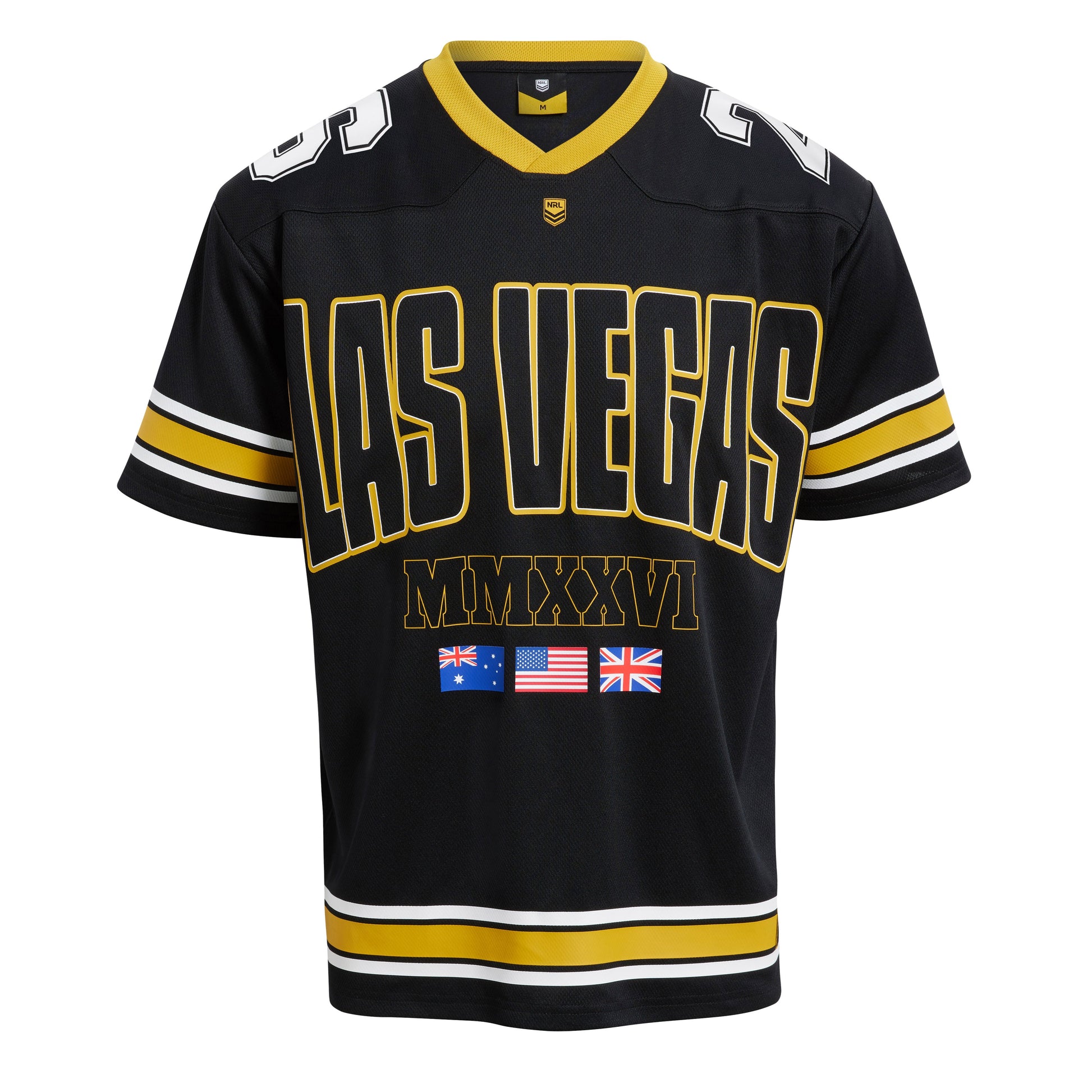 NRL Vegas 2026 Event Gridiron Shirt - Pre-Order Shipping September - View 1