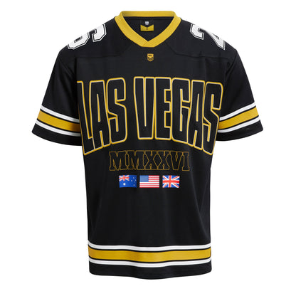 NRL Vegas 2026 Event Gridiron Shirt - Pre-Order Shipping September - View 1