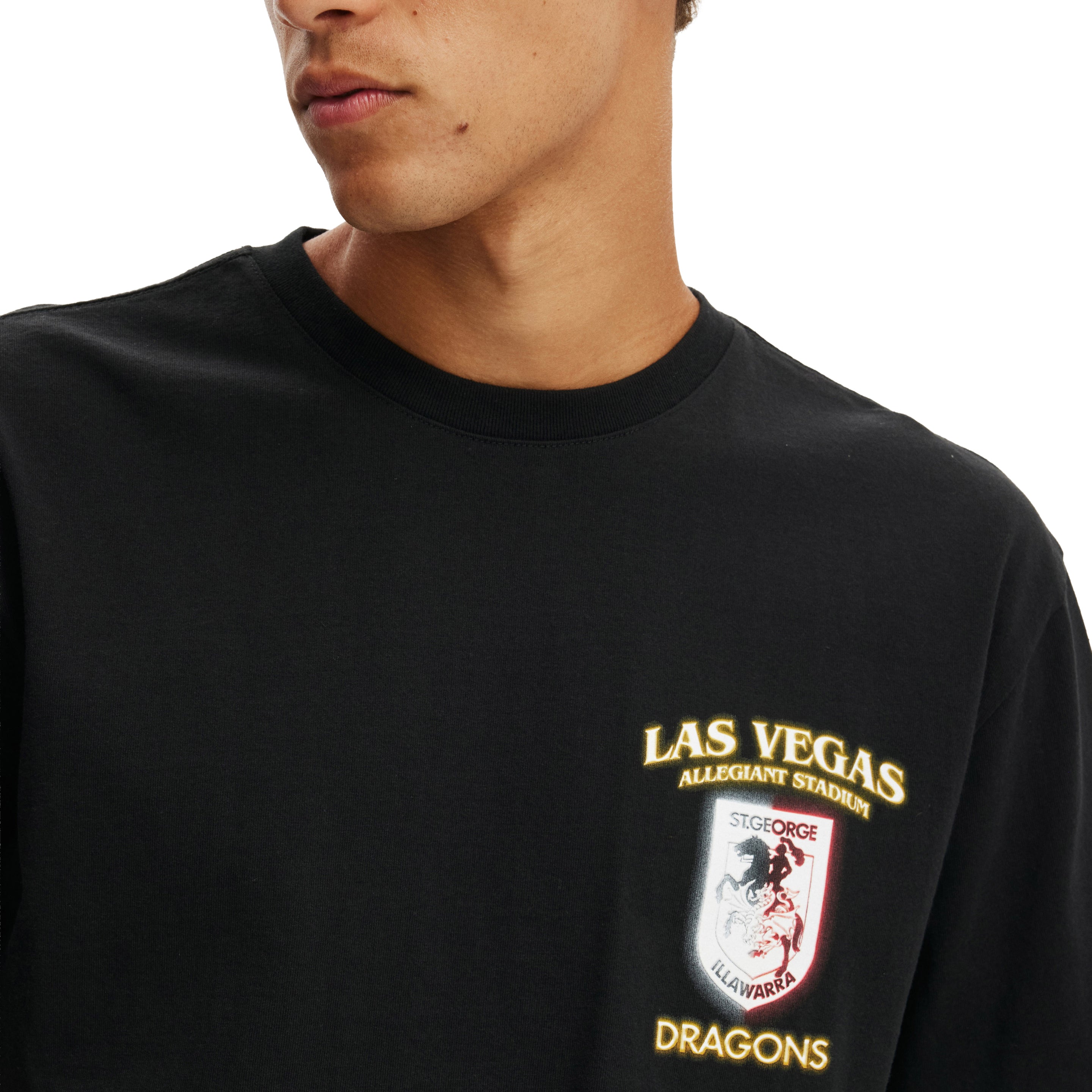 St George Illawarra Dragons Vegas 2026 Adult Tee – NRL Shop