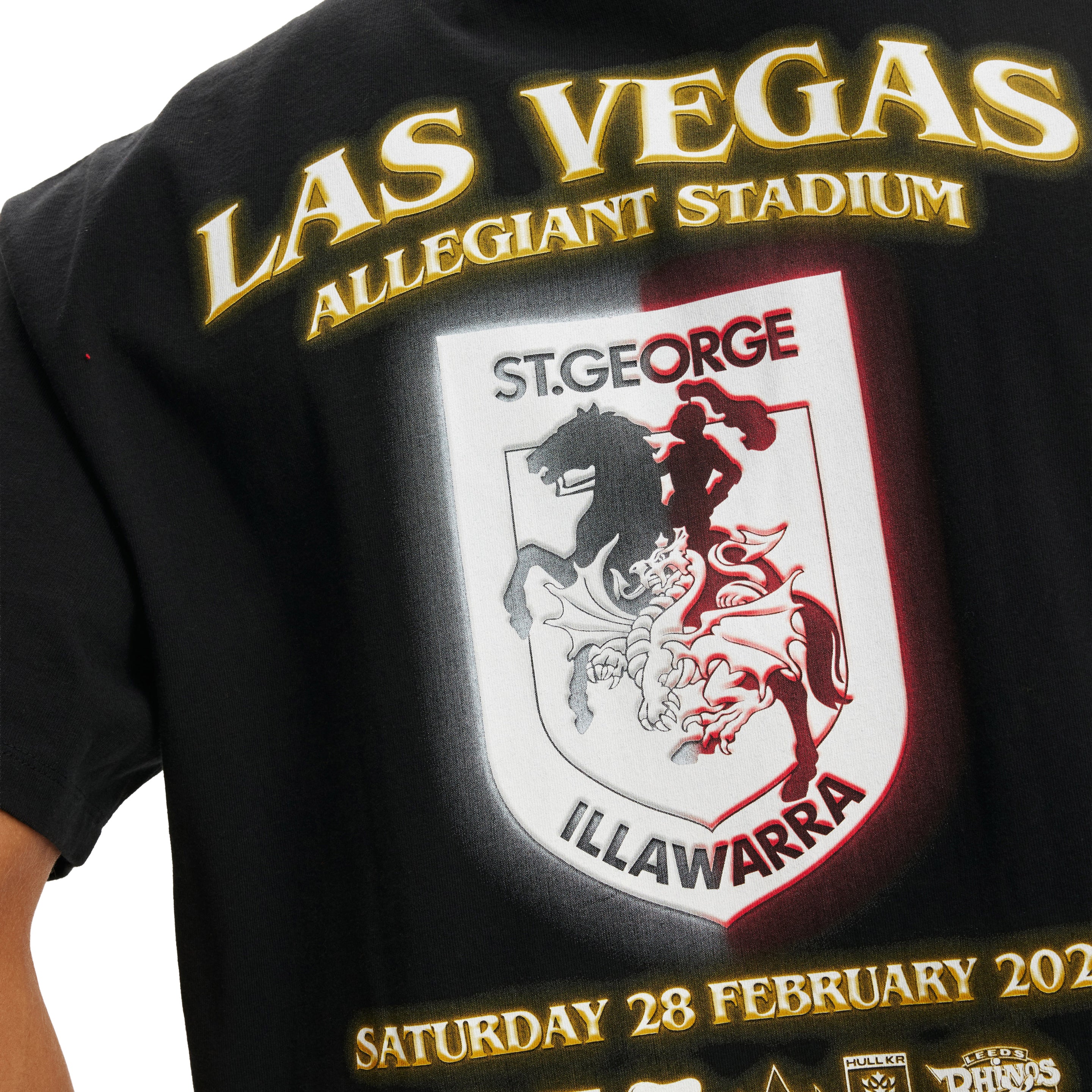 St George Illawarra Dragons Vegas 2026 Adult Tee – NRL Shop