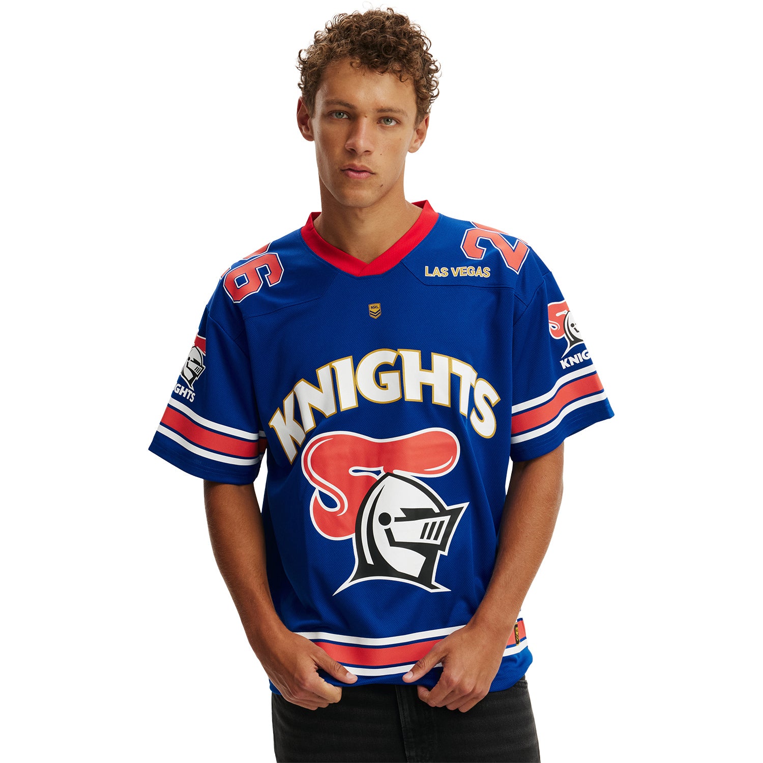 Newcastle Knights Vegas 2026 Gridiron Shirt - View 1