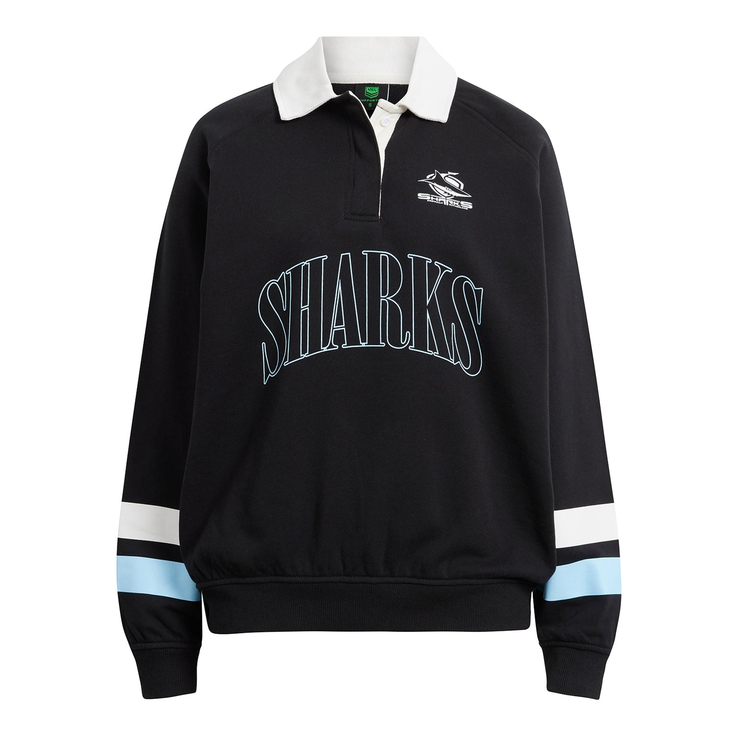 Cronulla-Sutherland Sharks Ladies Rugby Polo Fleece