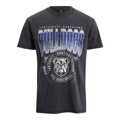 Canterbury-Bankstown Bulldogs Mens Washed T Shirt - View 1