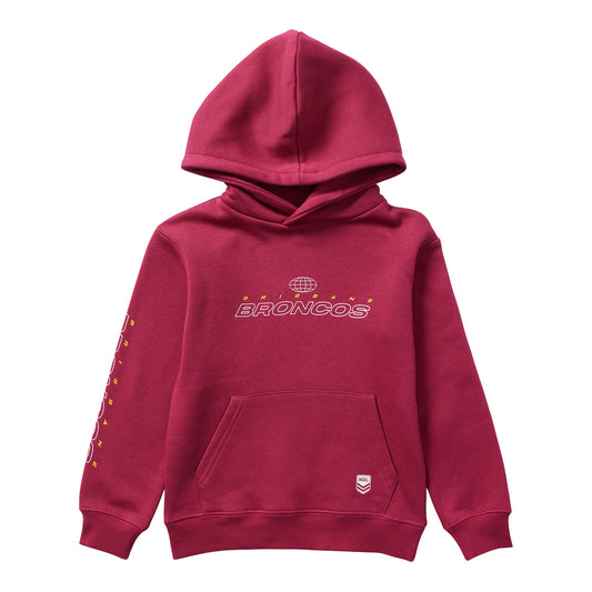 Brisbane Broncos Youth Club Hoodie - View 1