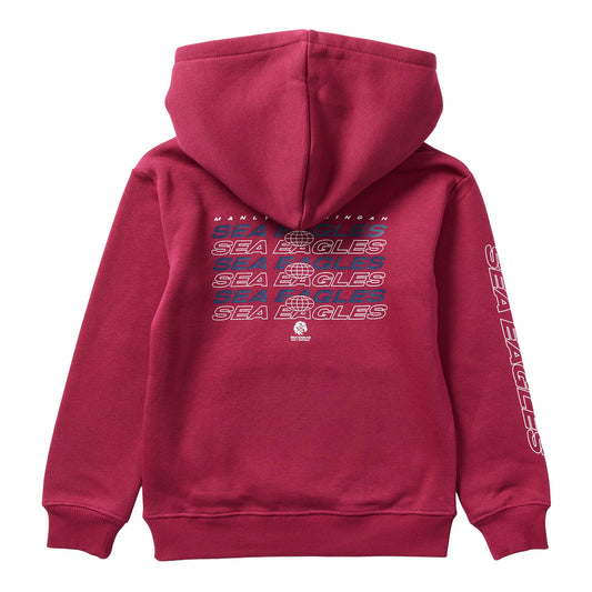 Manly Warringah Sea Eagles Youth Club Hoodie - View 2
