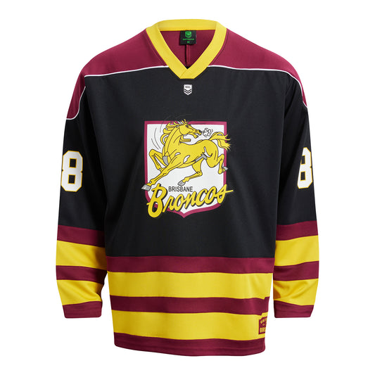 Brisbane Broncos Adult Hockey Long Sleeve - View 1