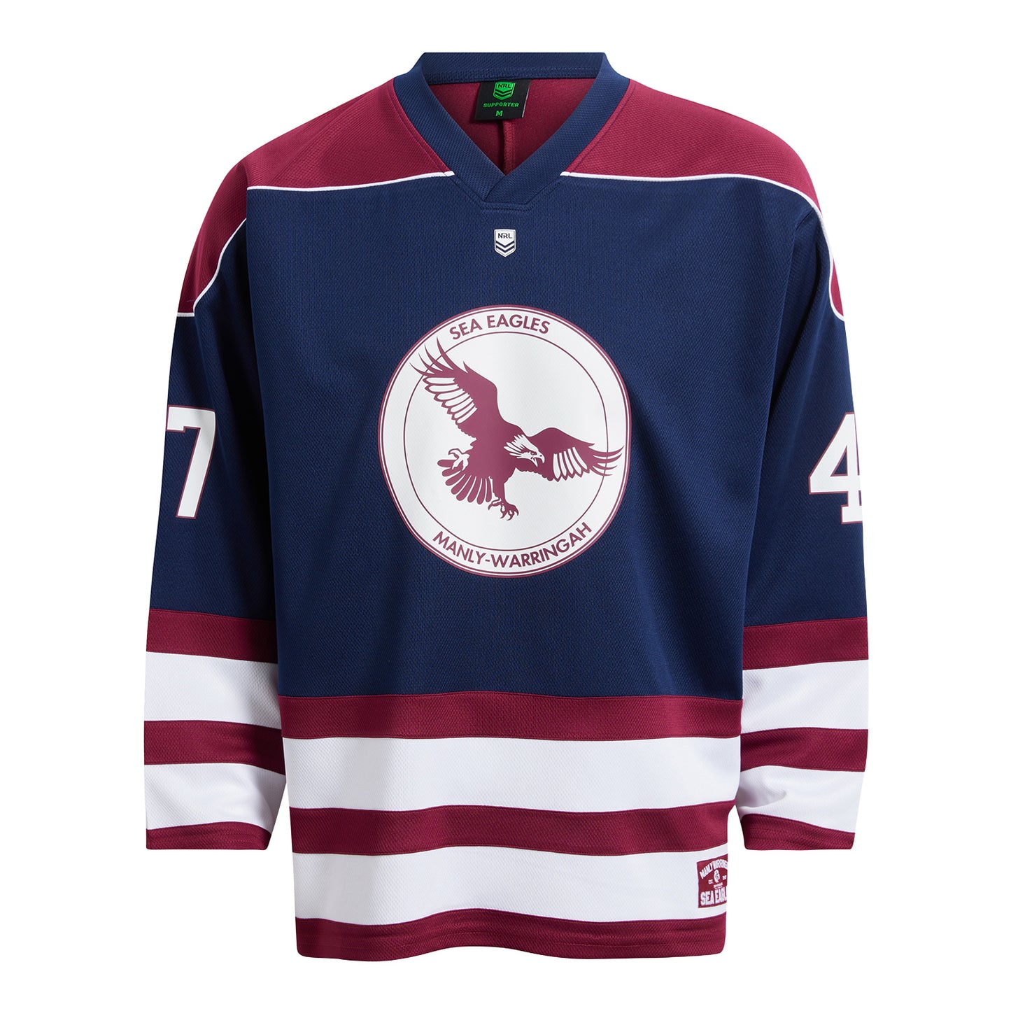 Manly Warringah Sea Eagles Adult Hockey Long Sleeve