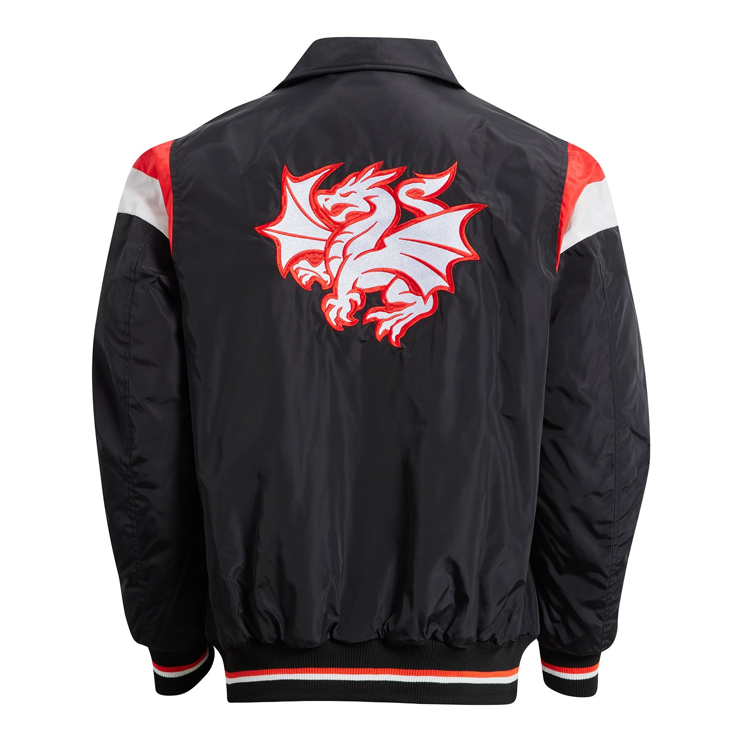 St George Illawarra Dragons Adult Baseball Jacket - View 2
