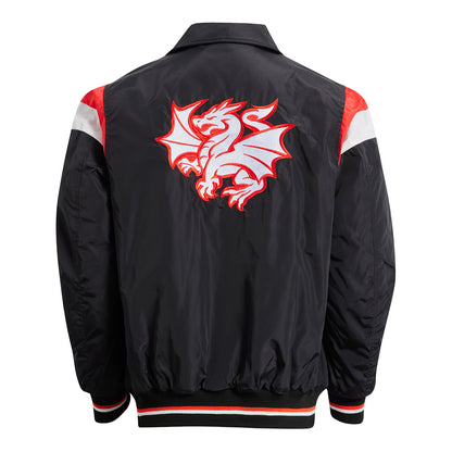 St George Illawarra Dragons Adult Baseball Jacket - View 2