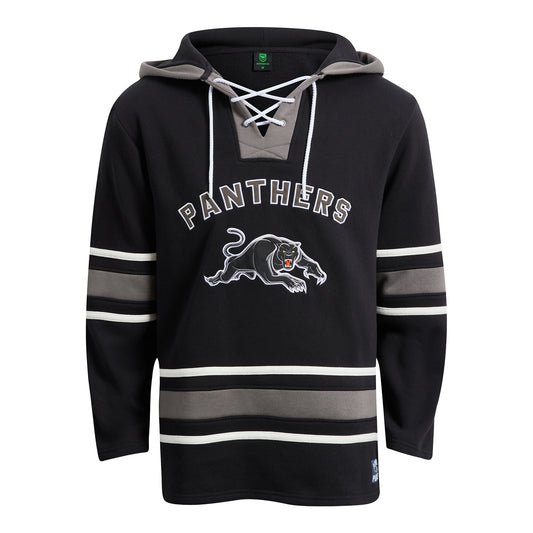 Penrith Panthers Mens Hockey Lace Up Hoodie - View 1