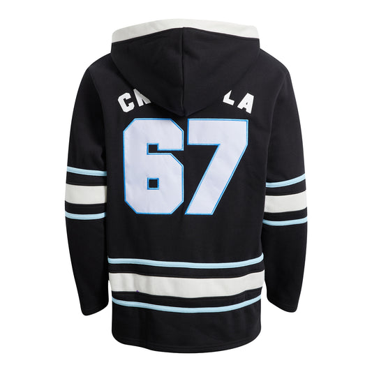 Cronulla-Sutherland Sharks Mens Hockey Lace Up Hoodie - View 2