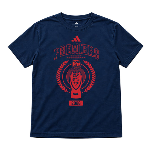 Sydney Roosters Mens 2026 Adidas Premiership Tee - Pre-Order - View 1