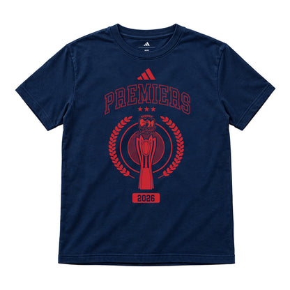 Sydney Roosters Adult 2026 Adidas NRLW Premiership Tee - Pre-Order - View 1
