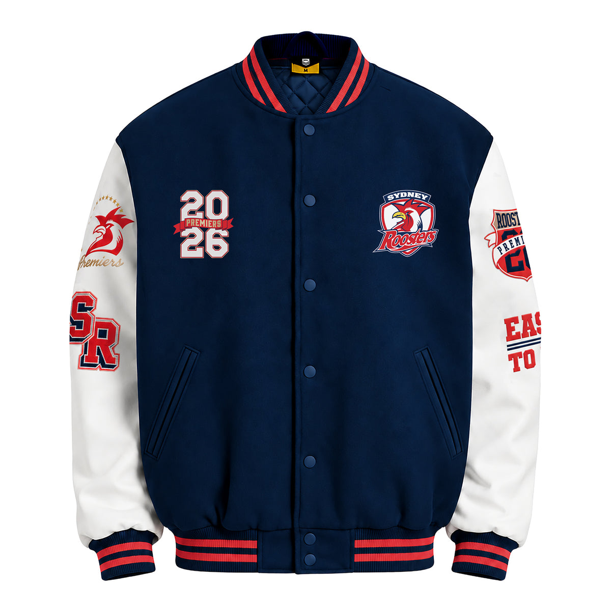 Sydney Roosters 2026 Premiers Varsity Jacket - Pre-Order