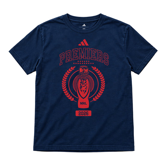 Sydney Roosters Youth 2026 Adidas Premiership Tee - Pre-Order - View 1