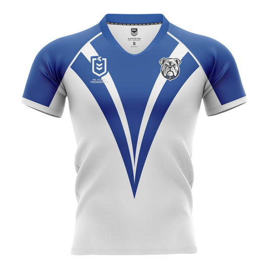 Canterbury-Bankstown Bulldogs Youth Supporter Home Jersey - View 1