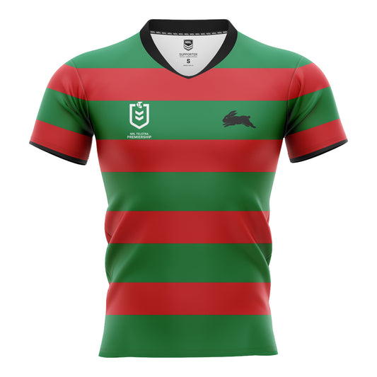 South Sydney Rabbitohs Adult Supporter Home Jersey - View 1