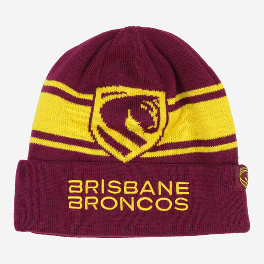 Brisbane Broncos Transform Reversible Beanie - View 1