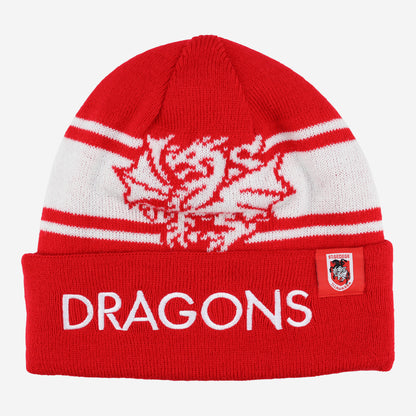 St George Illawarra Dragons Transform Reversible Beanie - View 1