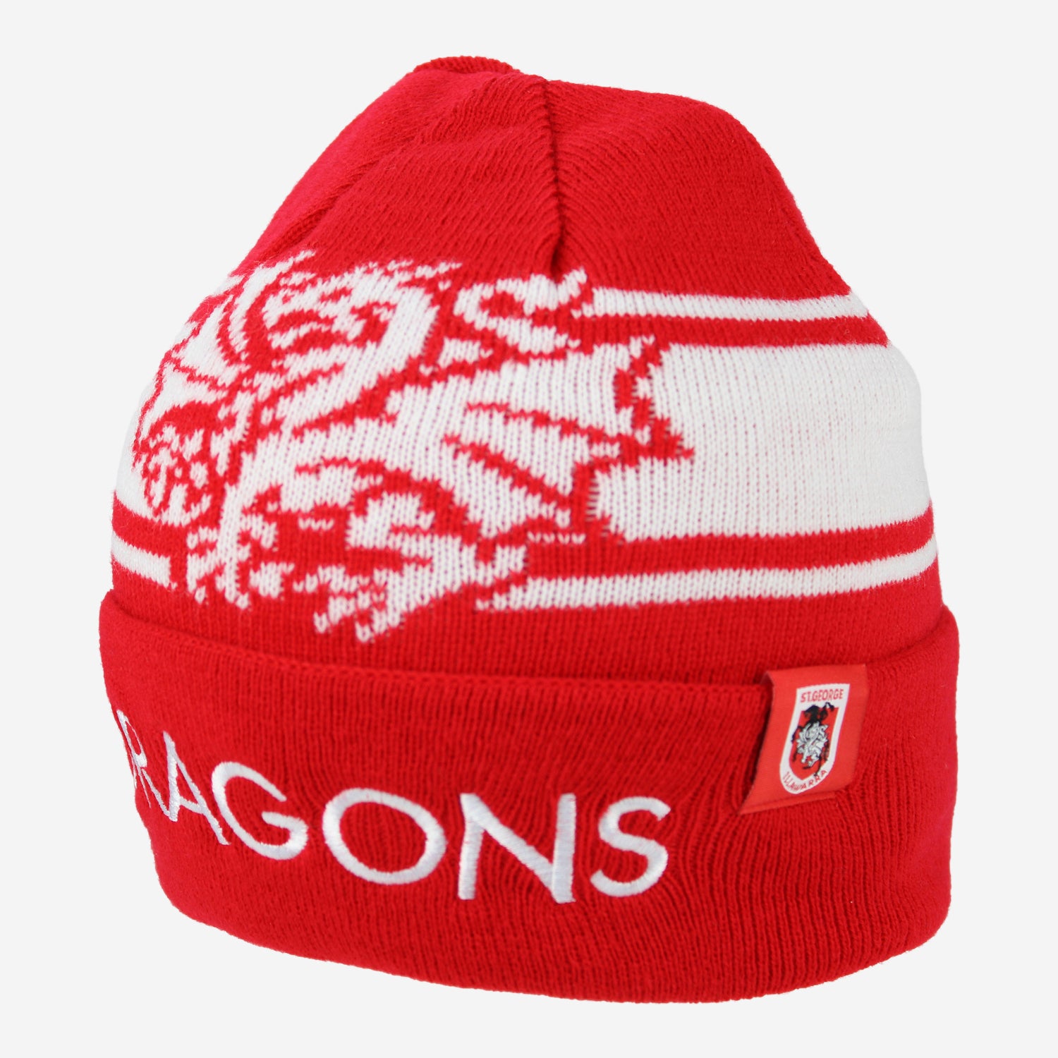 St George Illawarra Dragons Transform Reversible Beanie - View 3