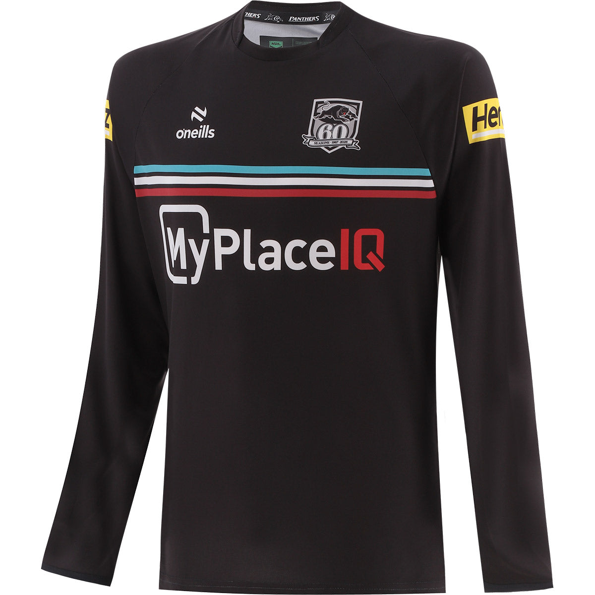 Penrith Panthers Mens 2026 Black Ls Training Tee