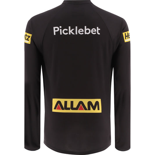 Penrith Panthers Mens 2026 Black Ls Training Tee - View 2