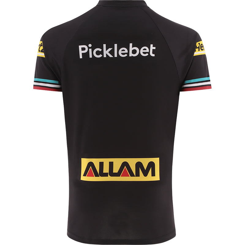 Penrith Panthers Mens 2026 Black Training Tee