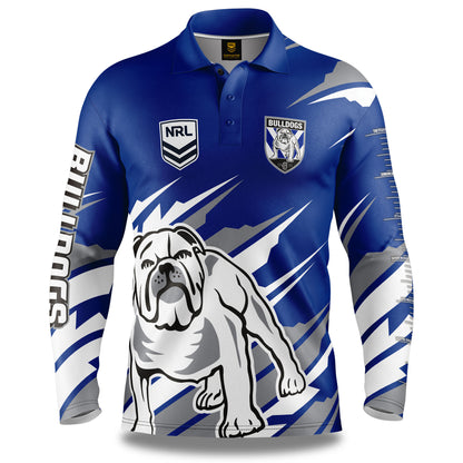 Canterbury-Bankstown Bulldogs Mens 'Ignition' Fishing Shirt