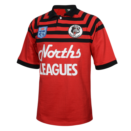 North Sydney Bears 1991 Heritage Jersey - View 1