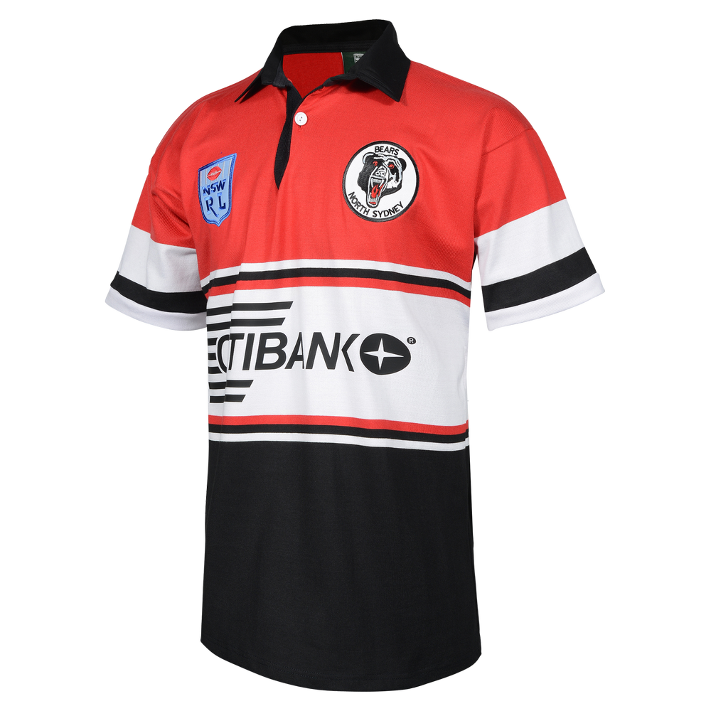 カンタベリー　1994年ノースシドニー・ベアーズ　ラグビージャージ North Sydney Bears Mens 1994 Retro Jersey – NRL Shop