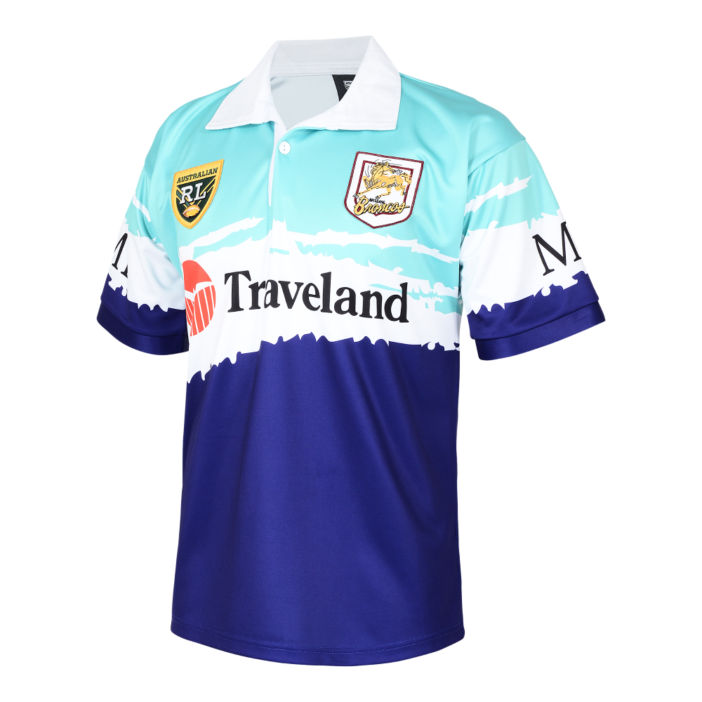 Brisbane Broncos 1995 Sevens Retro Jersey