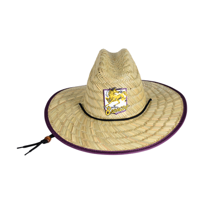 Broncos Adult Retro Straw Hat - View 1