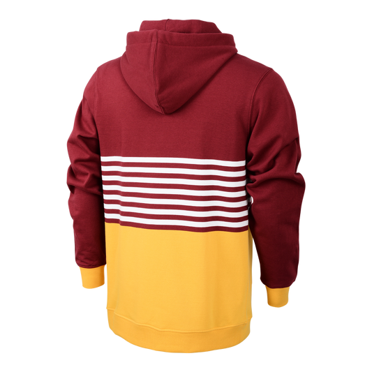 Brisbane Broncos Adults Retro Hoodie - View 2