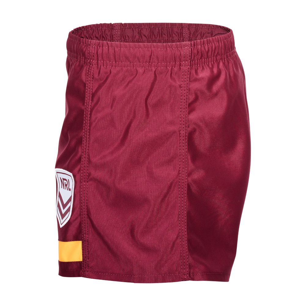 Brisbane Broncos NRL Supporter Shorts - View 2