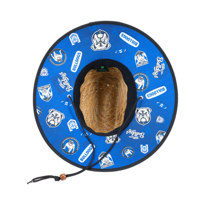 Canterbury-Bankstown Bulldogs Straw Hat - View 2