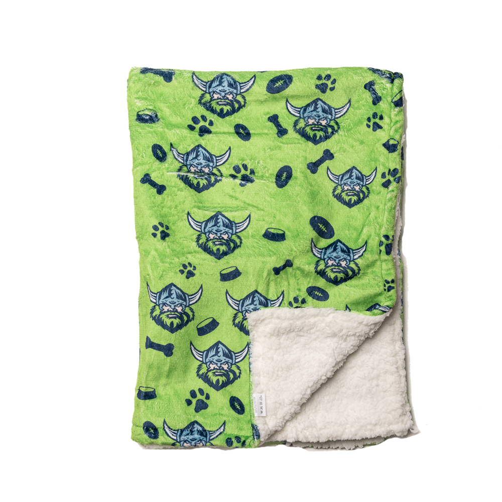 Canberra Raiders Dog Blanket
