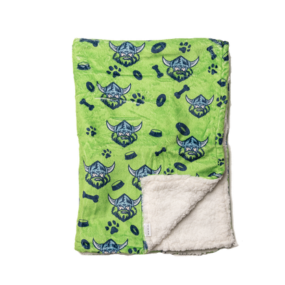 Canberra Raiders Dog Blanket - View 1