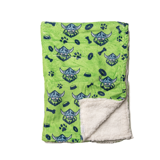 Canberra Raiders Dog Blanket - View 1