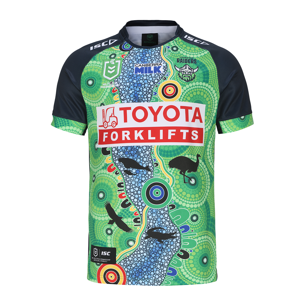 Canberra Raiders 2024 Mens Replica Indigenous Jersey