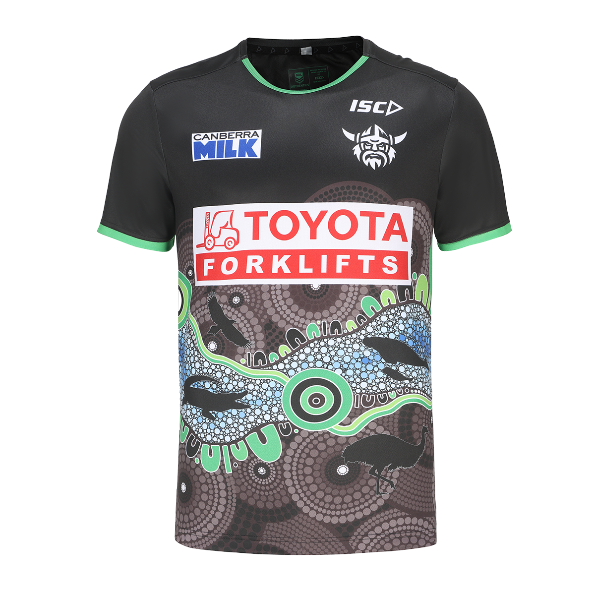 Canberra Raiders 2024 Mens Indigenous Run Out Tee