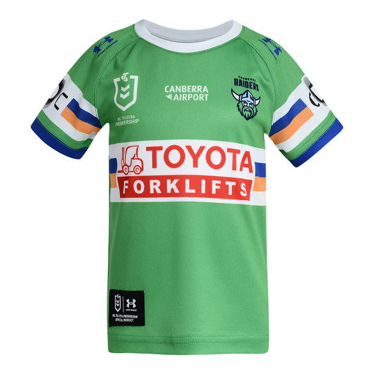 Canberra Raiders Toddler 2026 Home Jersey Set - View 1