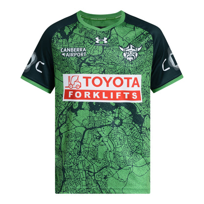 Canberra Raiders Mens 2026 Run Out Tee - View 1