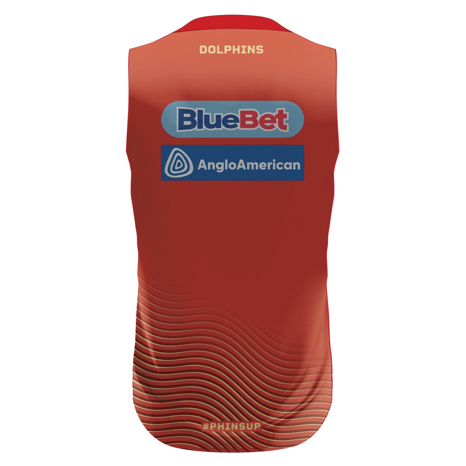 Dolphins 2024 Mens Training Singlet - View 2